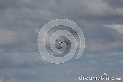 Aerobatic team Swifts Editorial Stock Photo